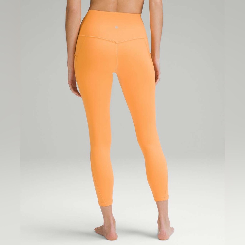 Lululemon Align High-Rise Pant with Pockets 25" Mango Dream Size 0